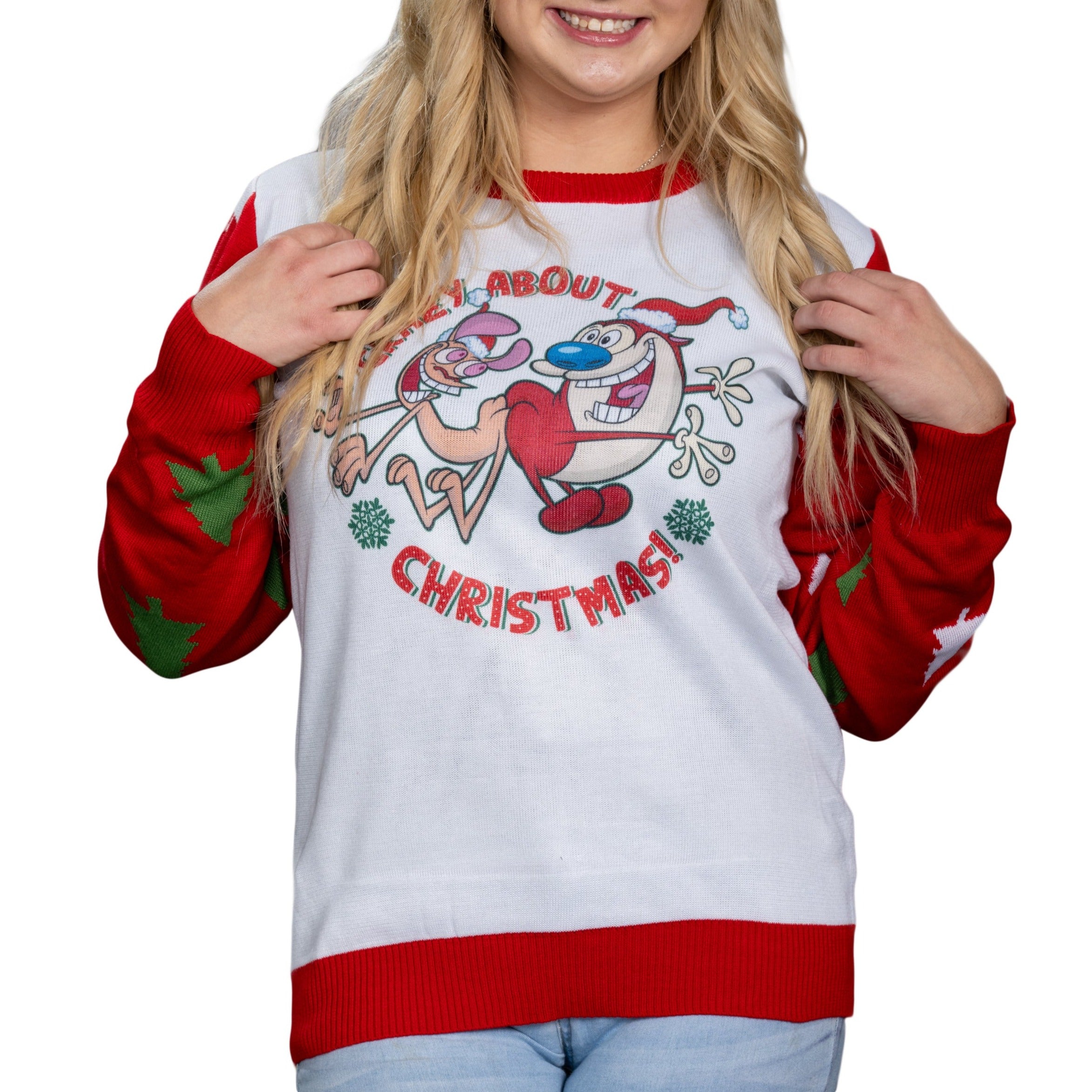 Ren & Stimpy | Crazy About Christmas Sweater