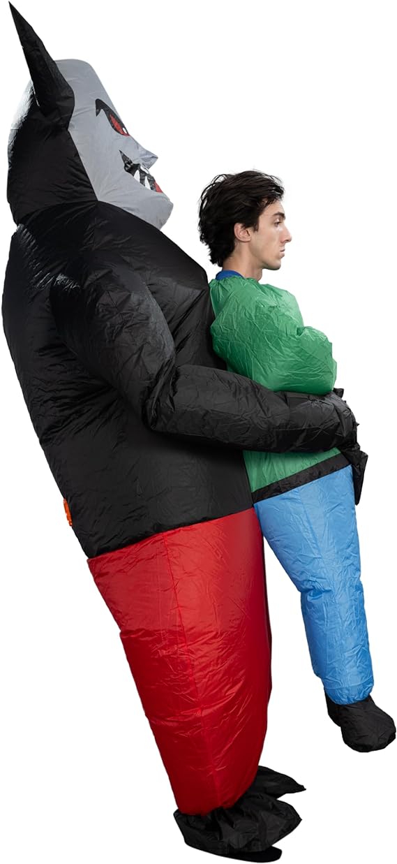 Krampus Carry Me Inflateable Christmas Costume