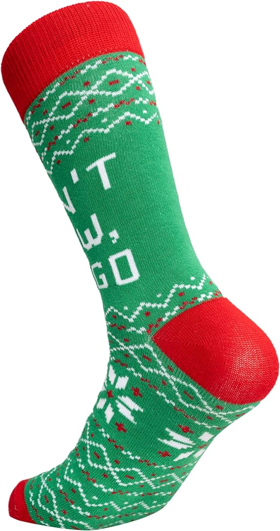 Costume Agent Todd and Margo Christmas Vacation Unisex Socks -Green
