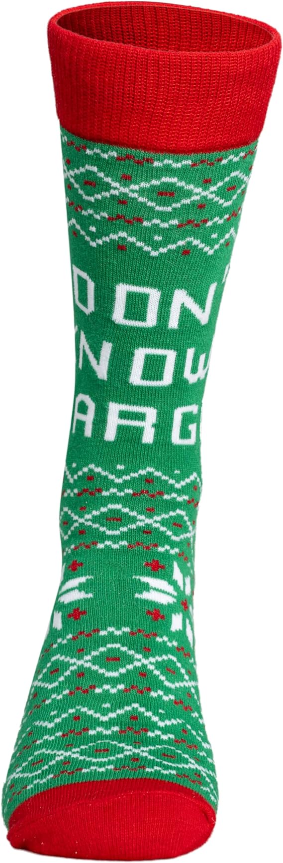 Costume Agent Todd and Margo Christmas Vacation Unisex Socks -Green