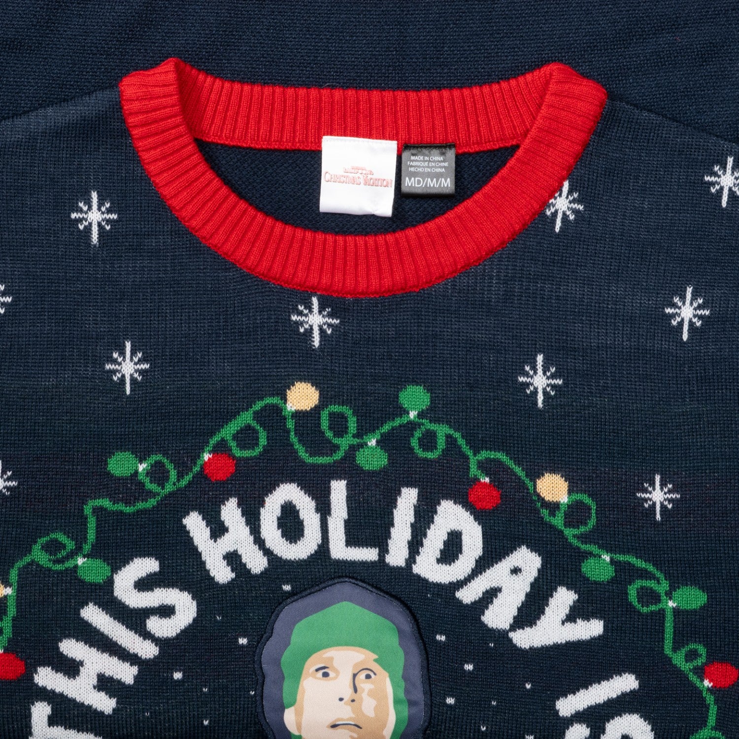 Christmas Vacation Clark This Holiday is Gonna Be Lit Ugly Christmas Sweater