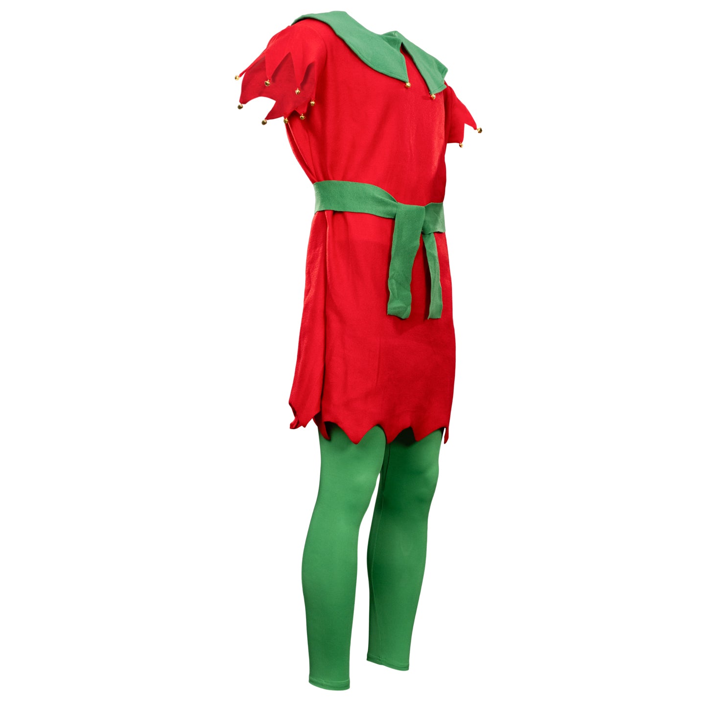 Elf Costumes Adult Halloween Costume Set 2 Styles Christmas Cosplay Outfits Elf Suit with Hat & Belt Festive Elves Suit