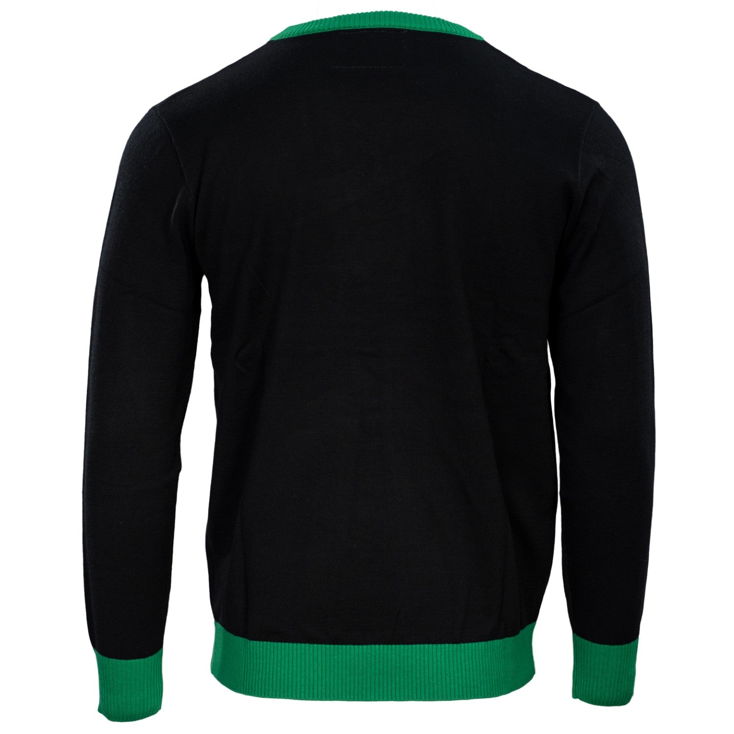 Green Cartoon Monster Middle Finger Adult Unisex Ugly Christmas Sweater