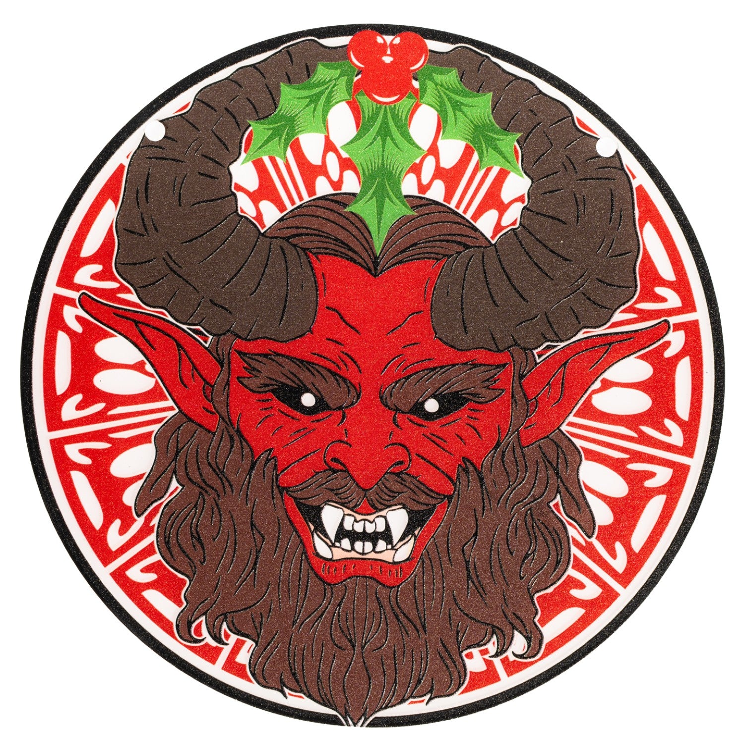 Krampus 6" Inch Suncatcher Christmas Ornament Window Home Decor Gift