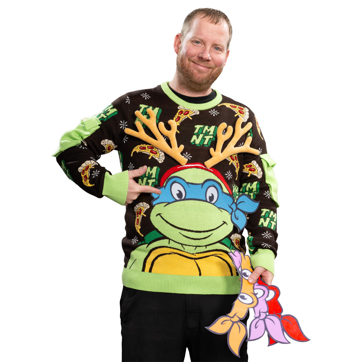 TMNT Ring Toss Sweater