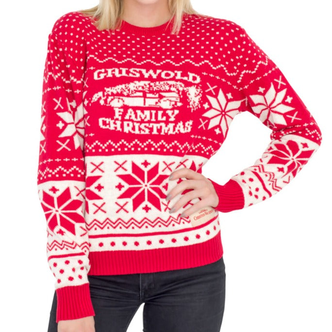 Women's National Lampoon Griswold Family Ugly Christmas Sweater
