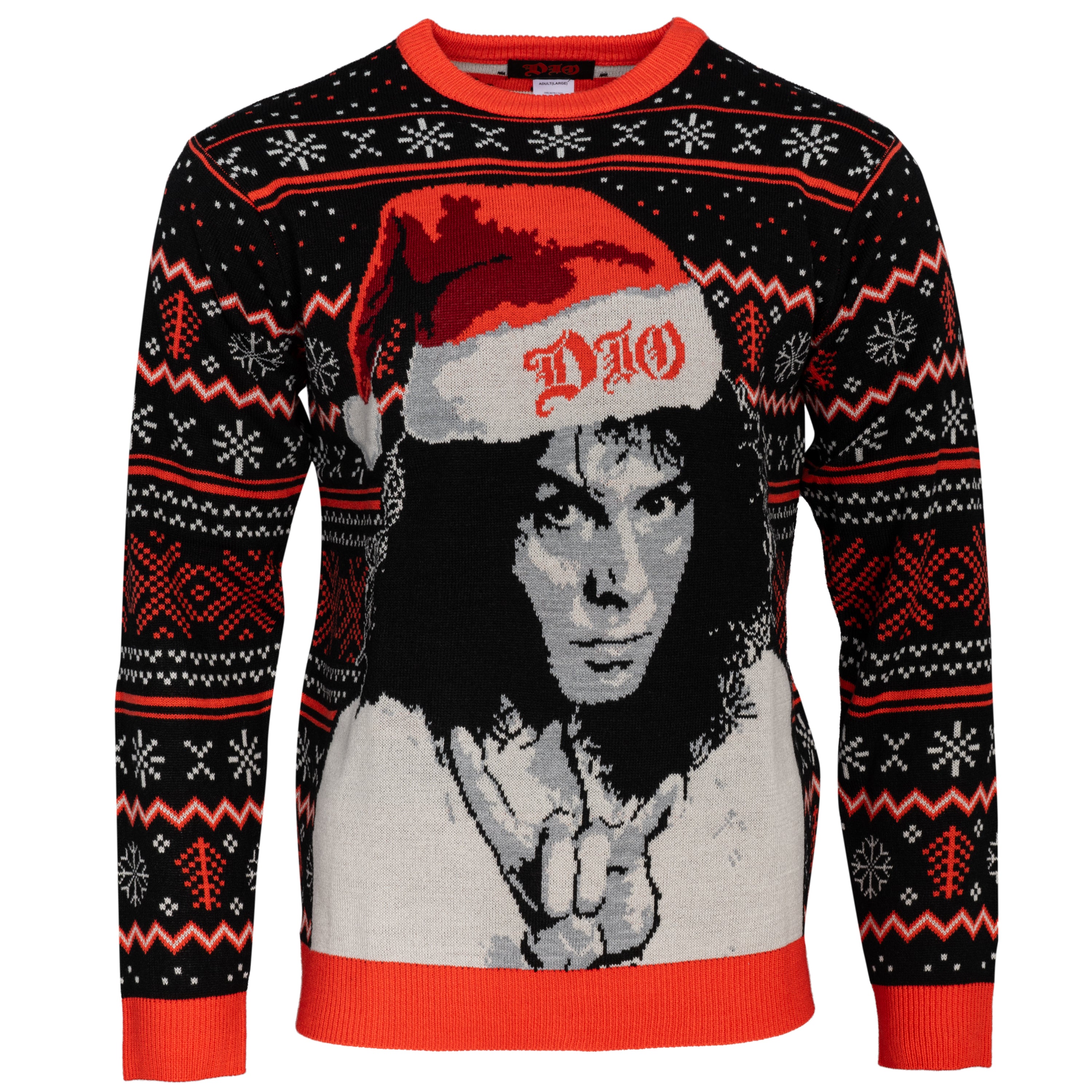 Dio 2023 Rock The Halls Ugly Christmas Sweater