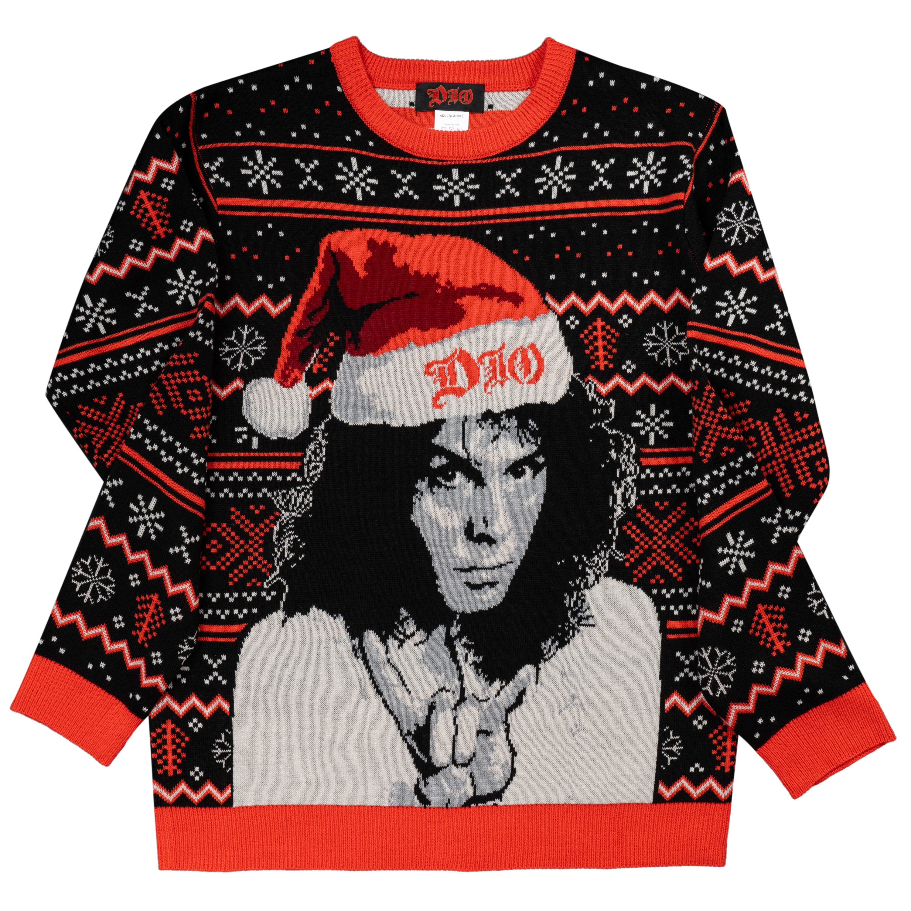 Dio 2023 Rock The Halls Ugly Christmas Sweater