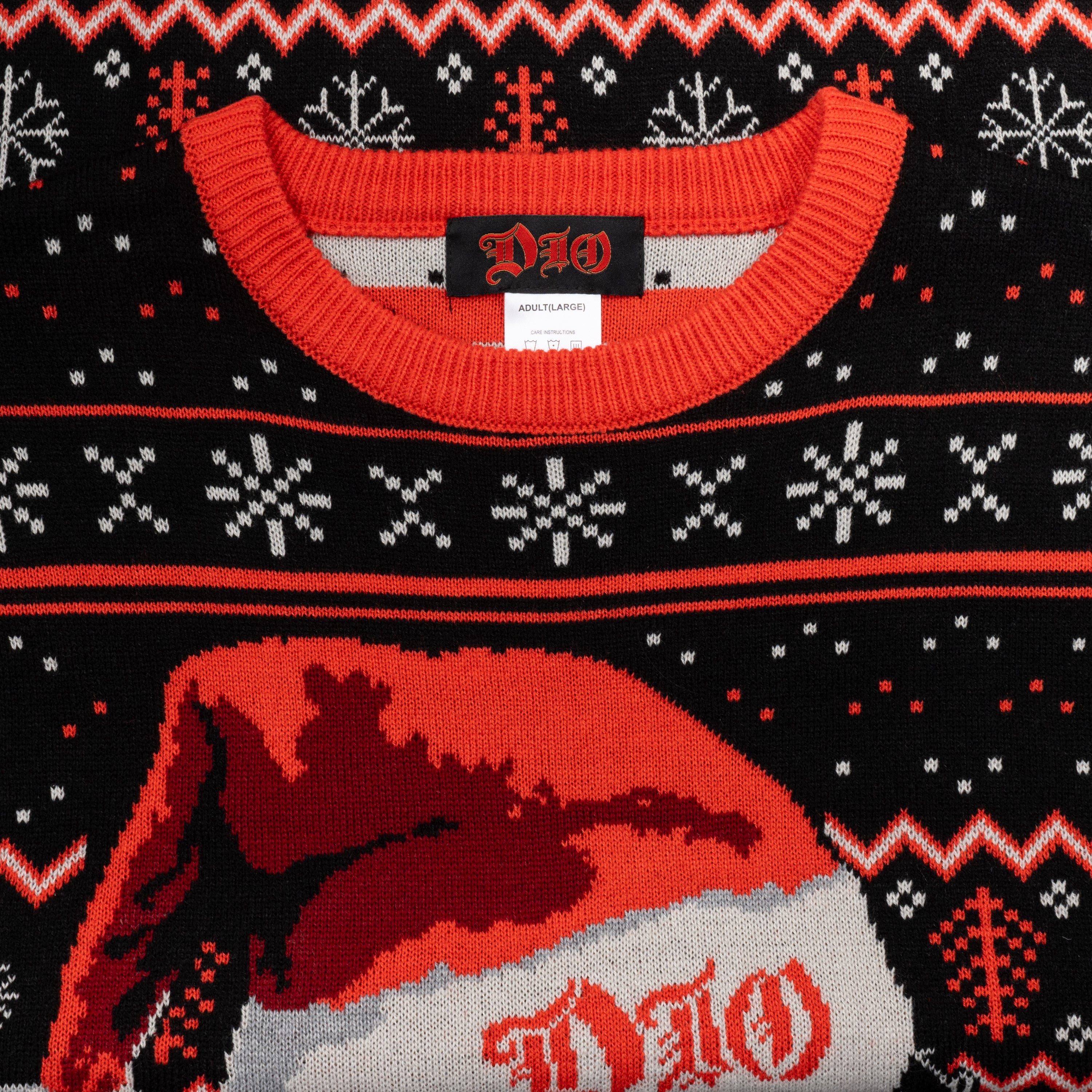 Dio 2023 Rock The Halls Ugly Christmas Sweater