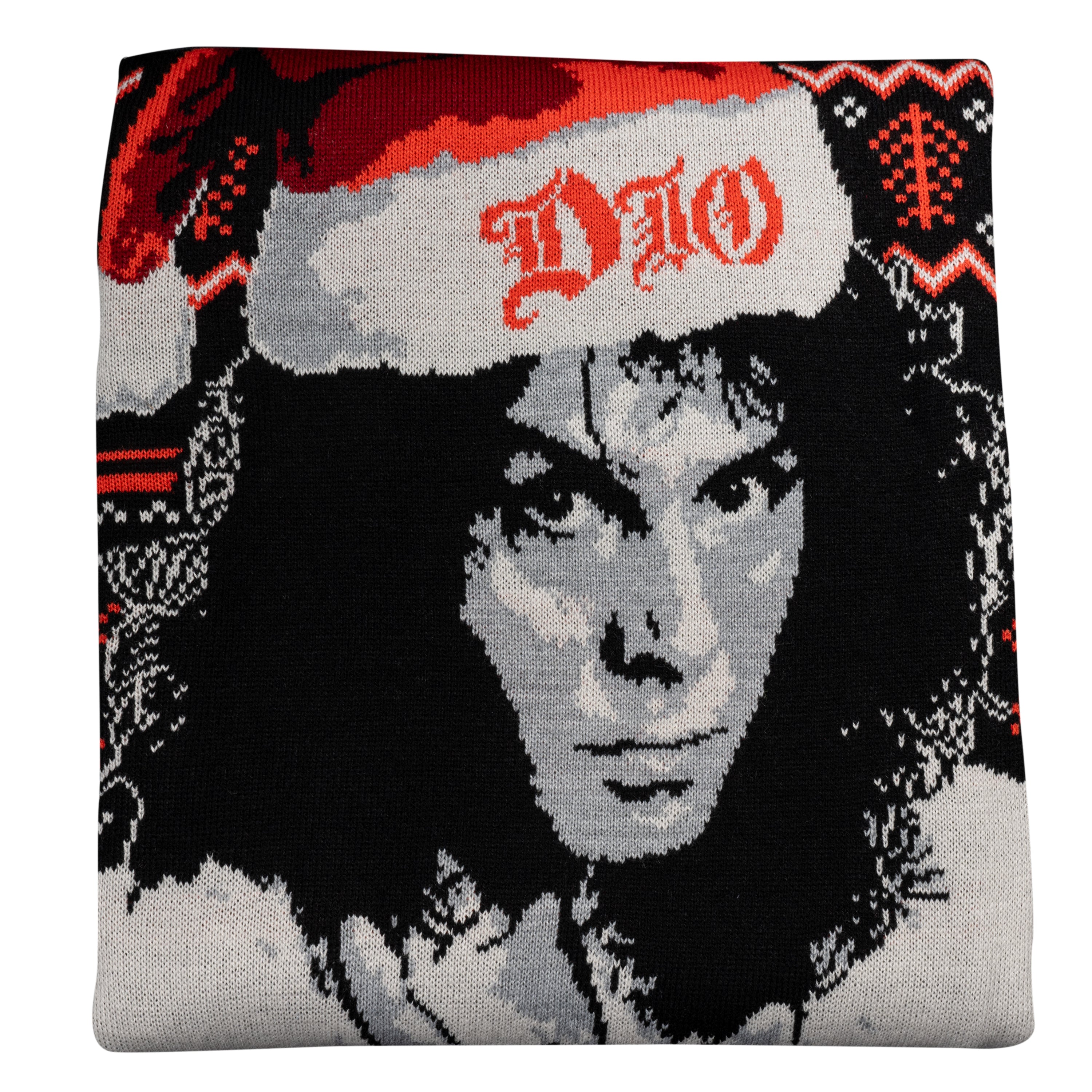 Dio 2023 Rock The Halls Ugly Christmas Sweater