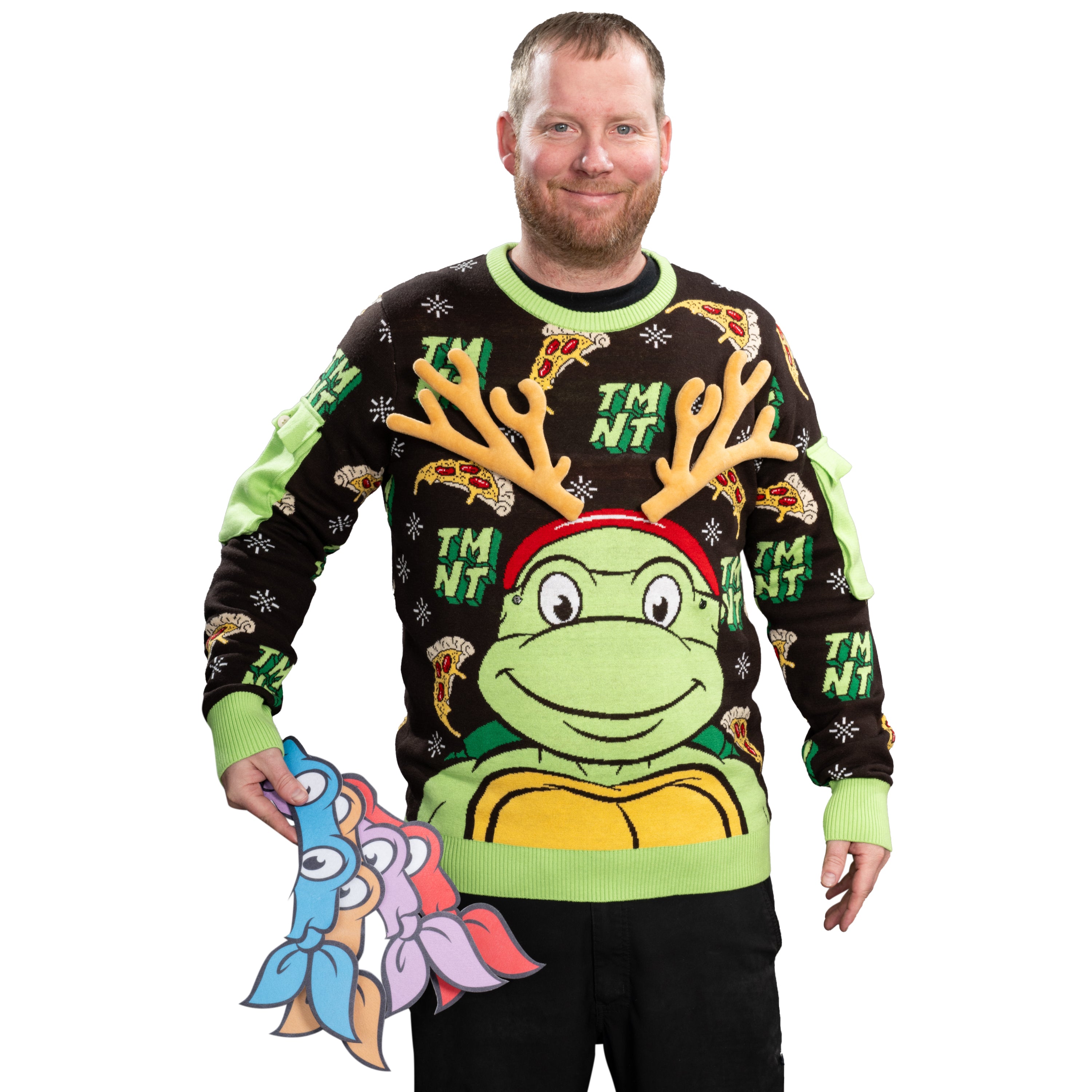 TMNT Ring Toss Sweater