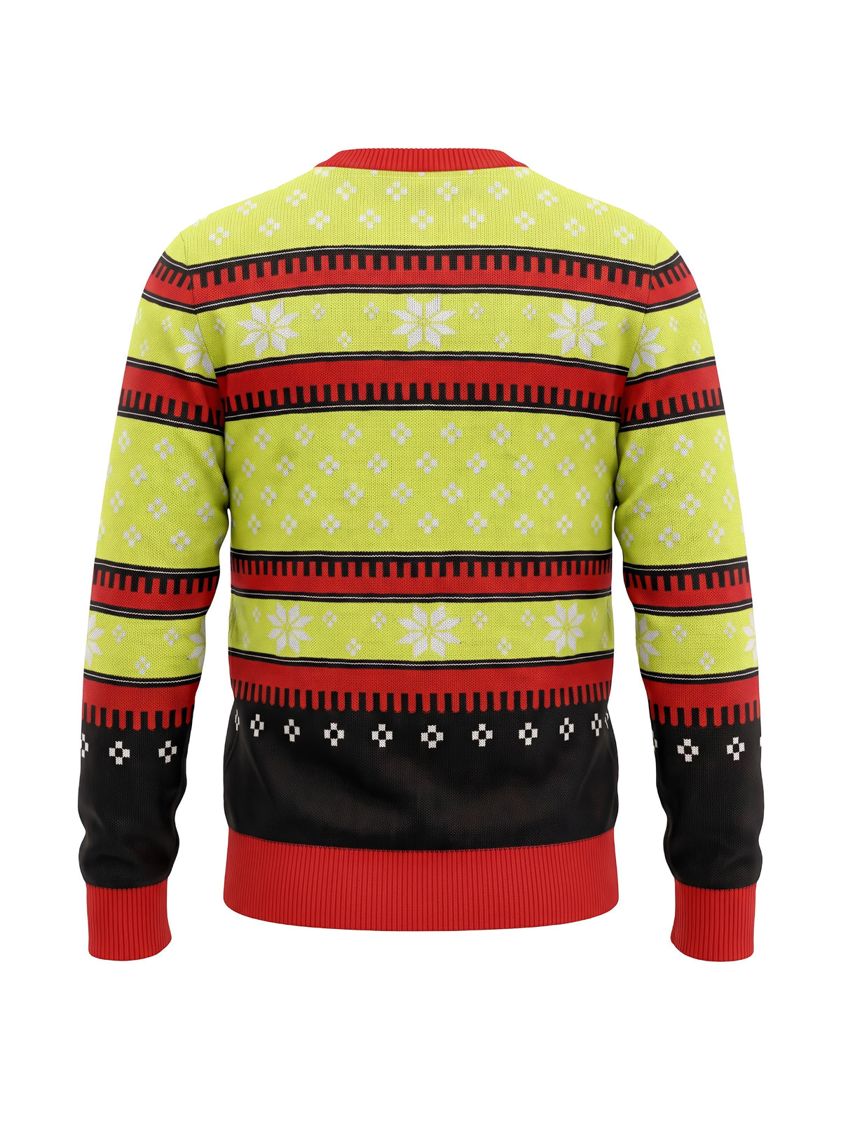 The Grinch Ho Ho Ho Adult Unisex Knitted Ugly Christmas Sweater