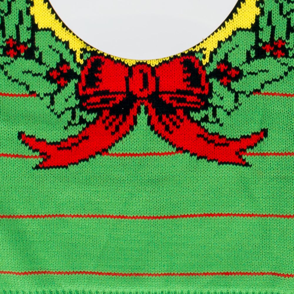 Ugliest Sweater Award Humorous Ugly Christmas Sweater (with Mirror)_2