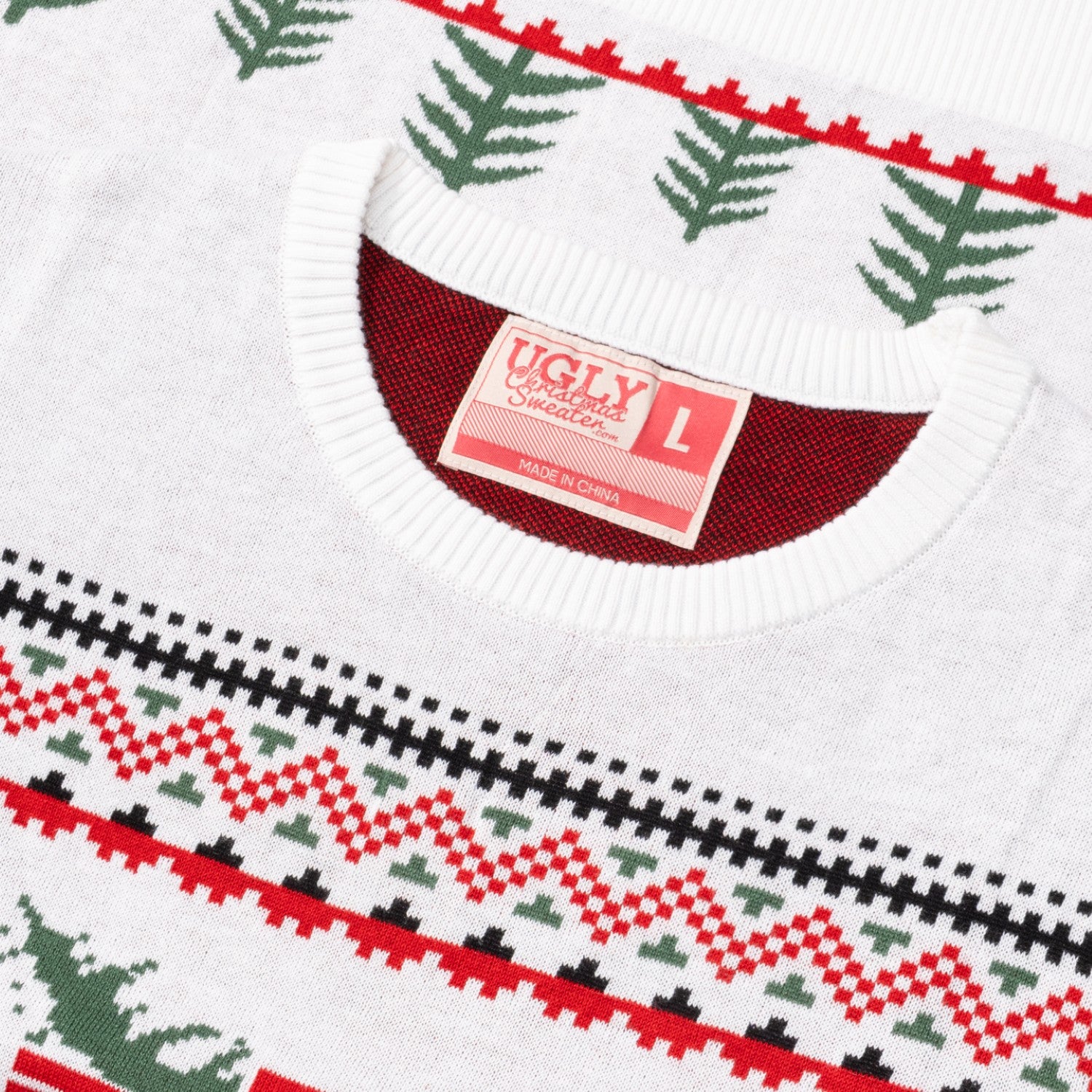 Ugly Christmas Unisex Arnold Truck and Trees Adult Holiday Knitted Sweater