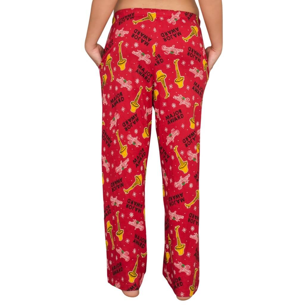 A Christmas Story Major Award with Leg Lamp Red Lounge Pants 3