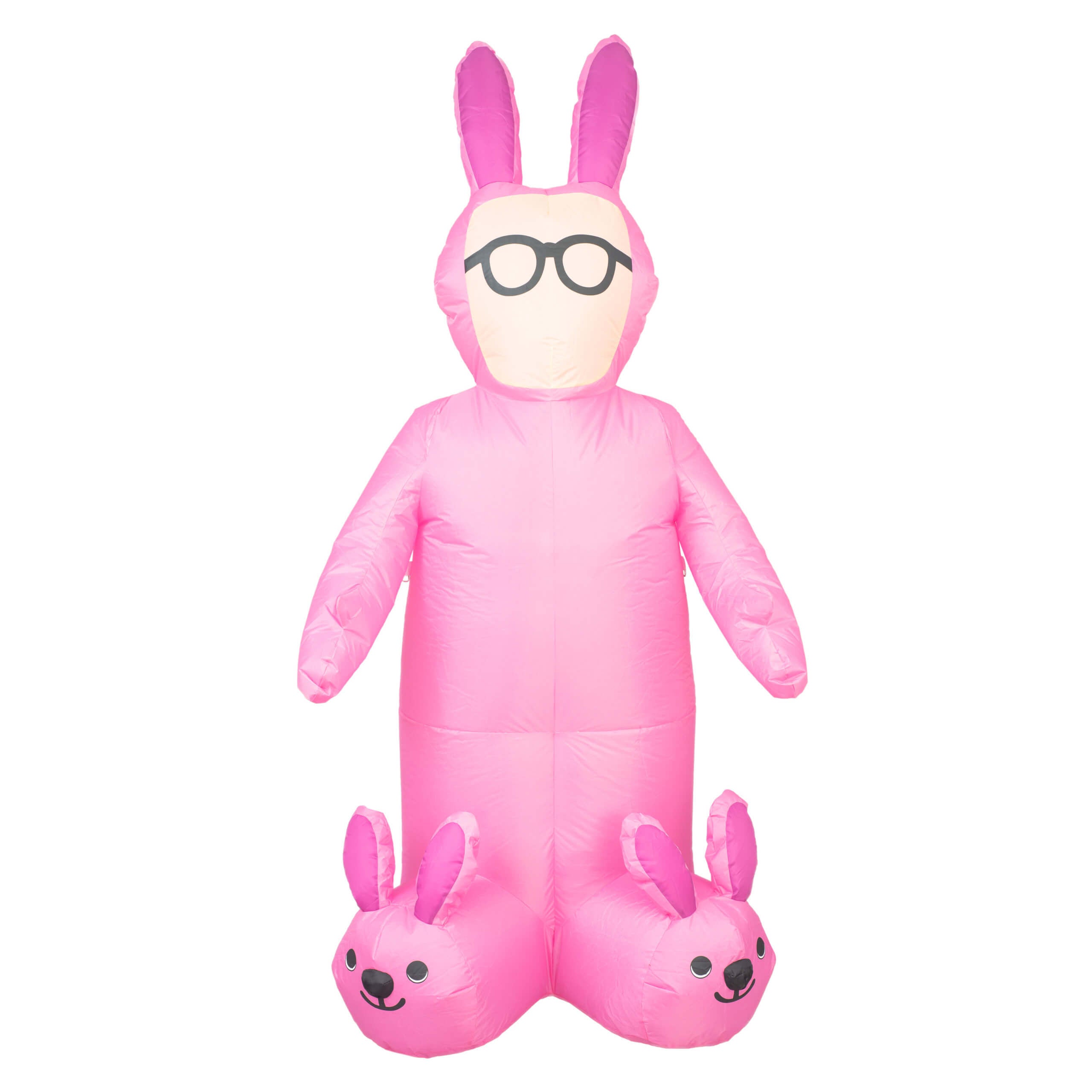 A Christmas Story Ralphie Pink Bunny Lawn Inflatable Airblown Indoor and Outdoor Christmas Decoration-1
