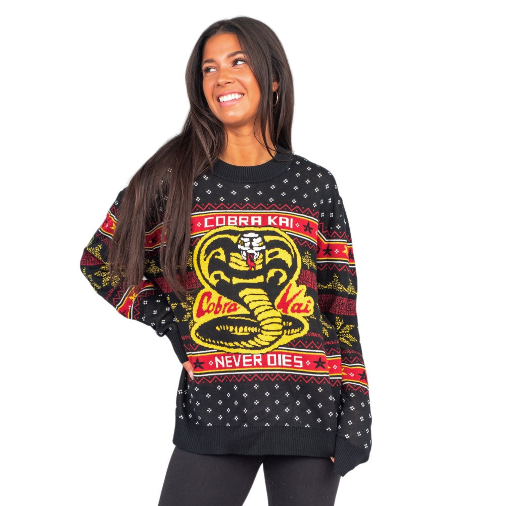 Cobra Kai Never Dies Sweater