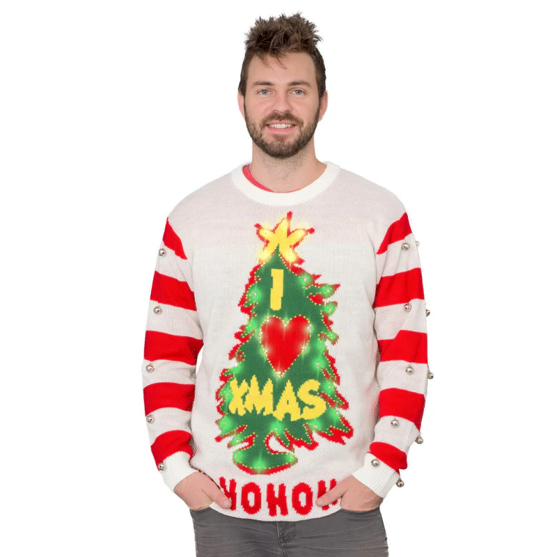 NHL Tampa Bay Lightning Cute 12 Grinch Face Xmas Day Ugly Christmas Sweater  Sport Fans Men And Women Christmas Gift