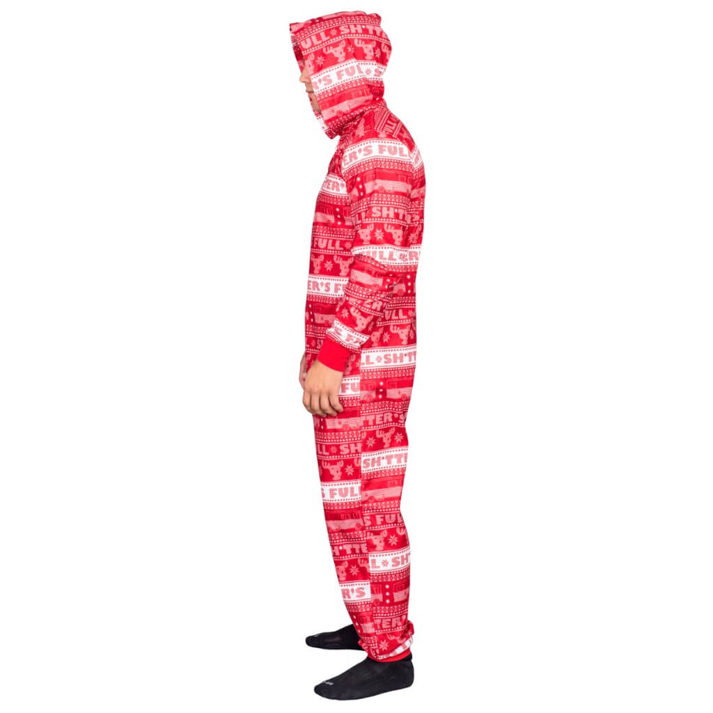 National Lampoon's Christmas Vacation Shitter's Full Pajama Union Suit 2