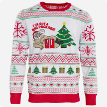 Ugly Christmas Sweater Funny Xmas Sweaters for Men and Women