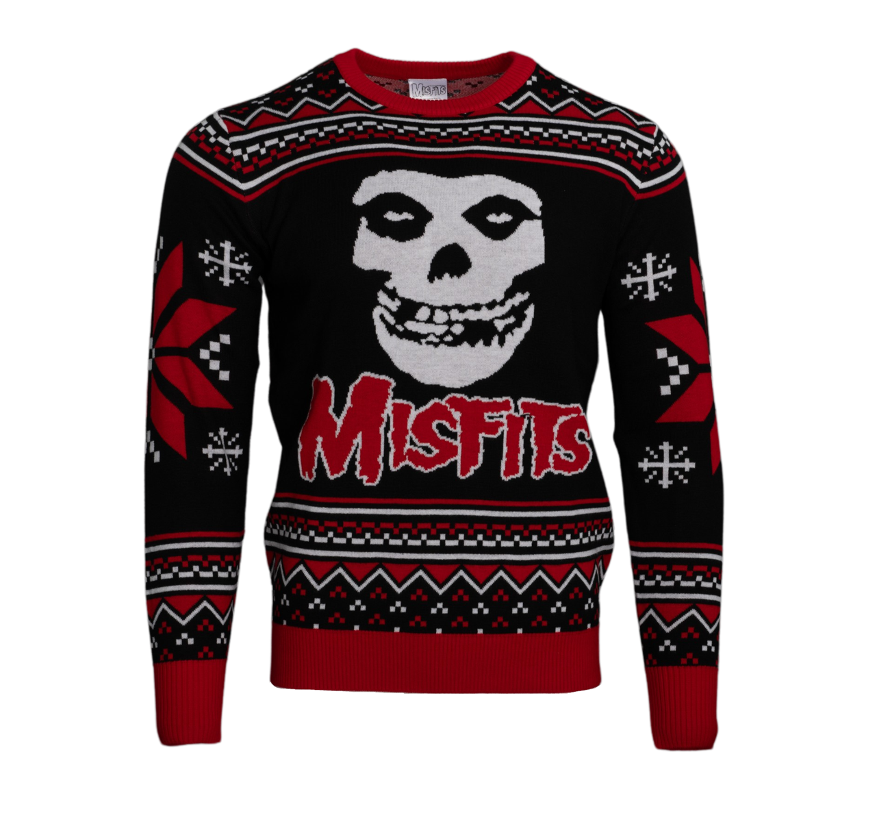 Misfits Skull Logo Ugly Christmas Sweater