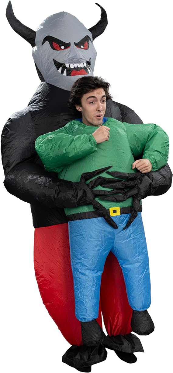 Krampus Carry Me Inflateable Christmas Costume