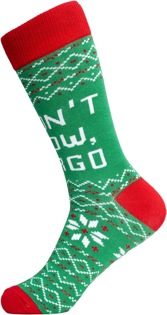 Costume Agent Todd and Margo Christmas Vacation Unisex Socks -Green