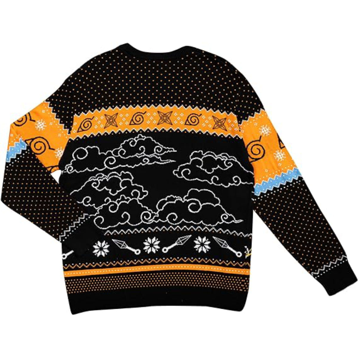 Naruto Ship Chibi Sweater back