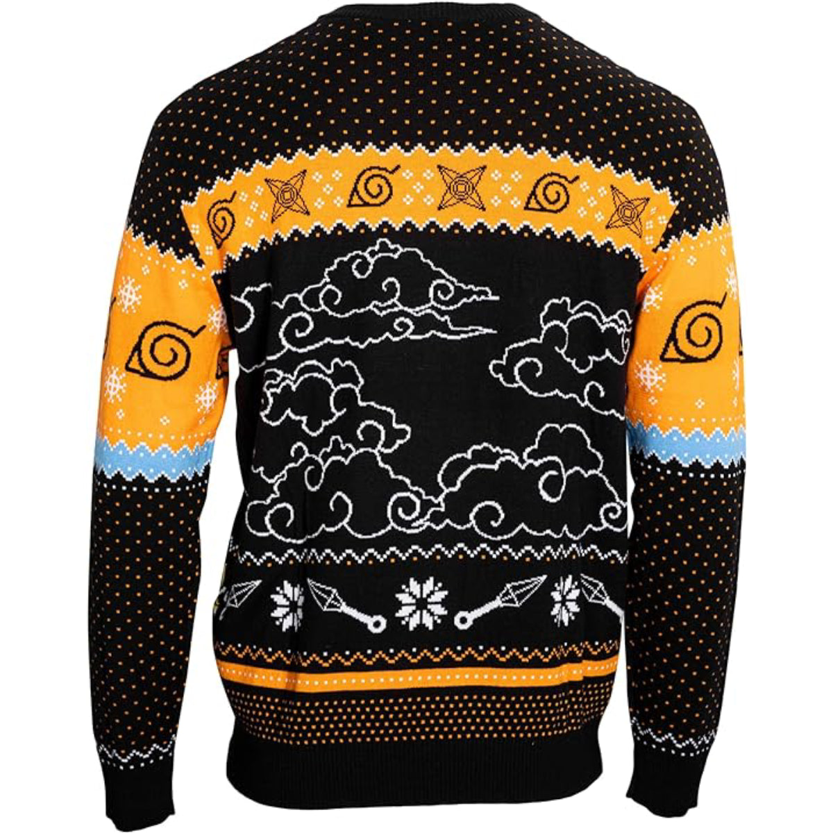 Naruto Ship Chibi Sweater Back