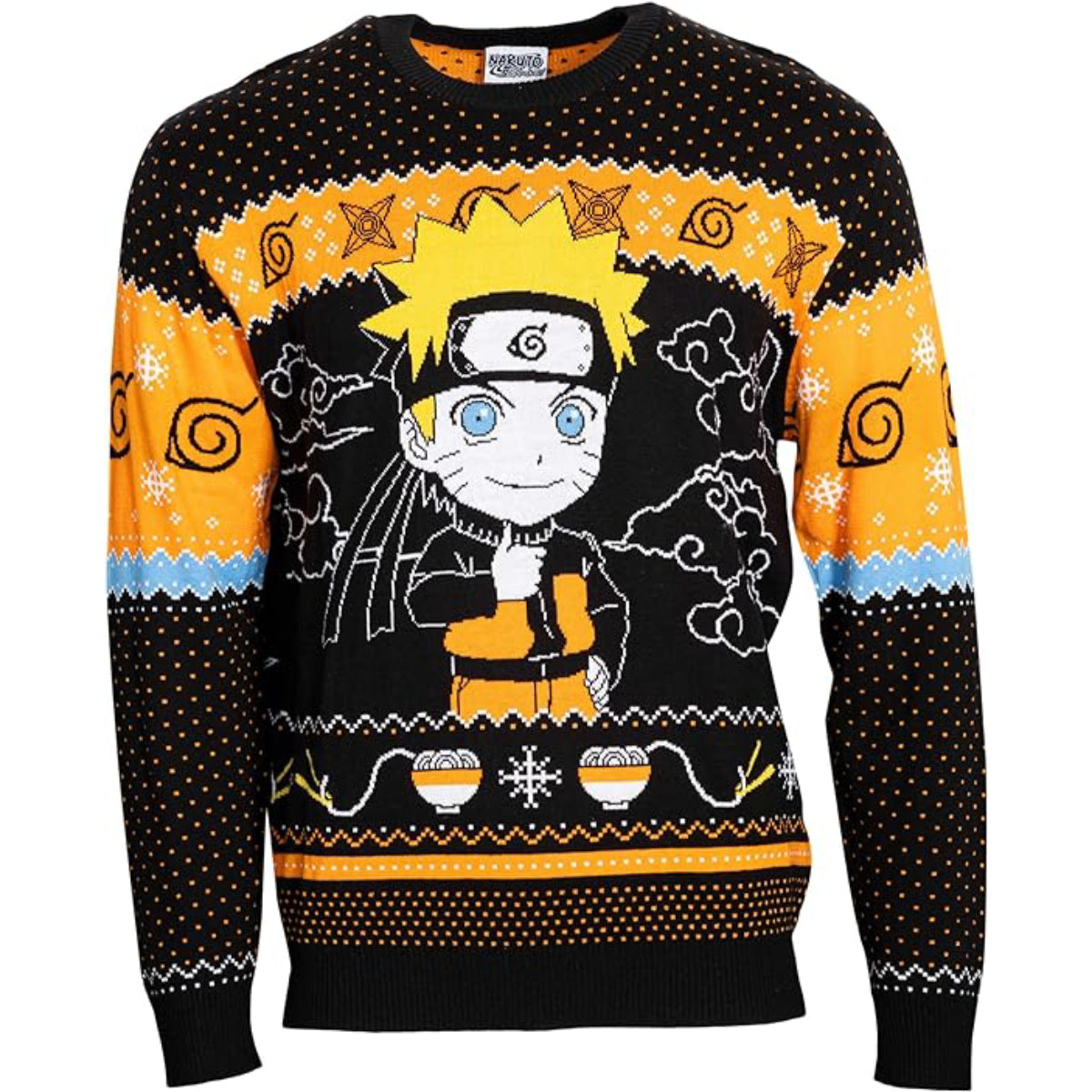 Naruto Ship Chibi Sweater Front