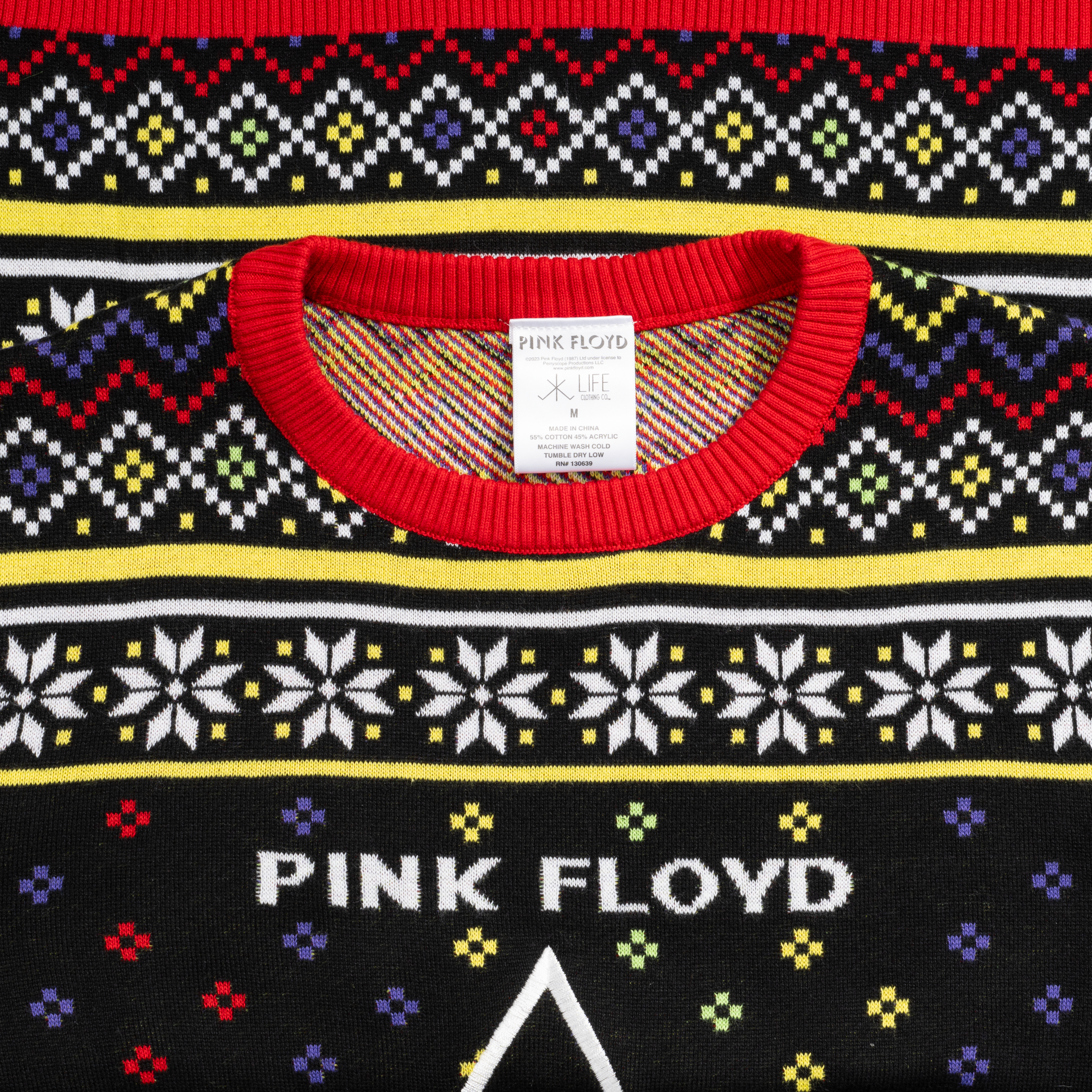 Pink Floyd Dark Side of the Moon Ugly Christmas Sweater