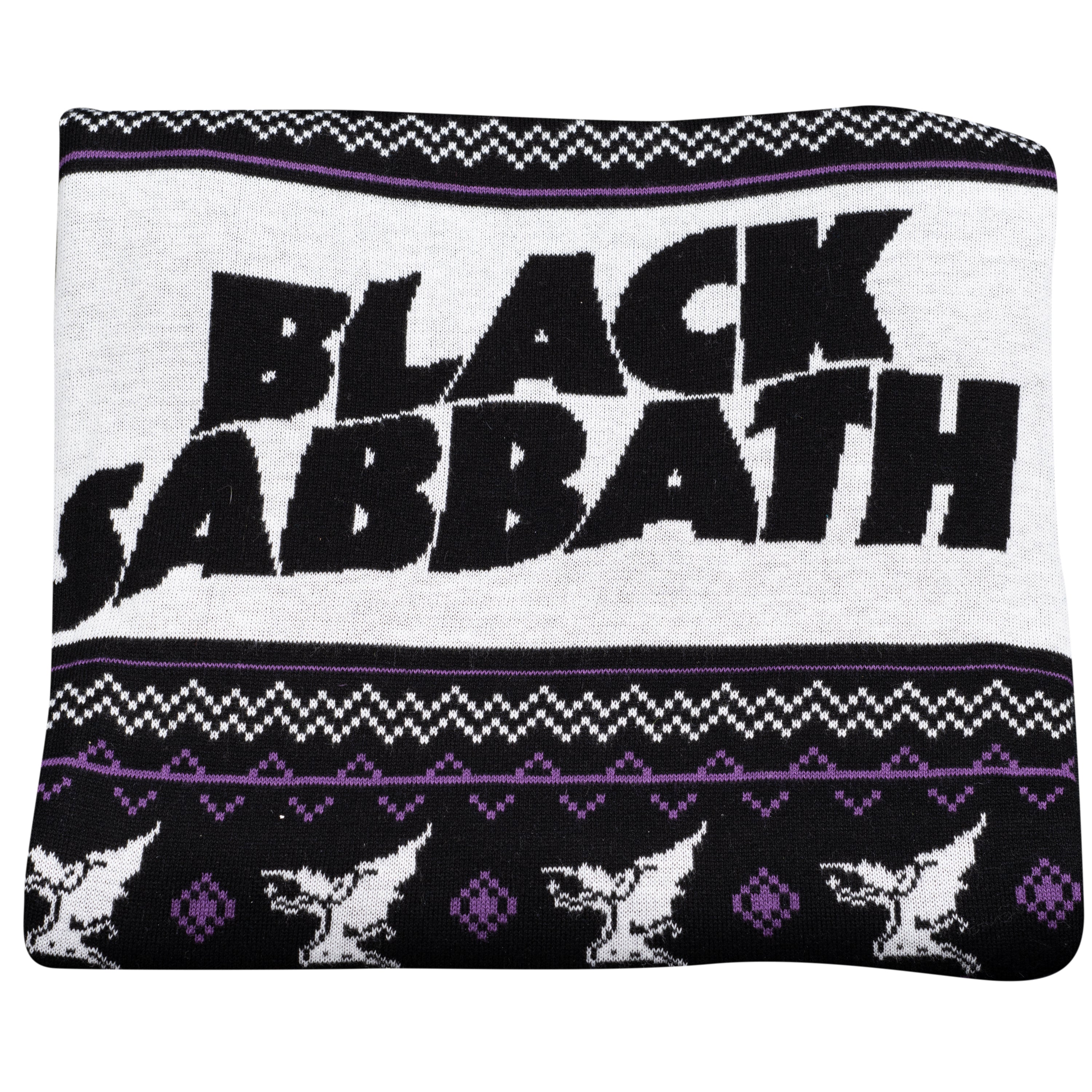 Black Sabbath Flying Demon Ugly Christmas Sweater
