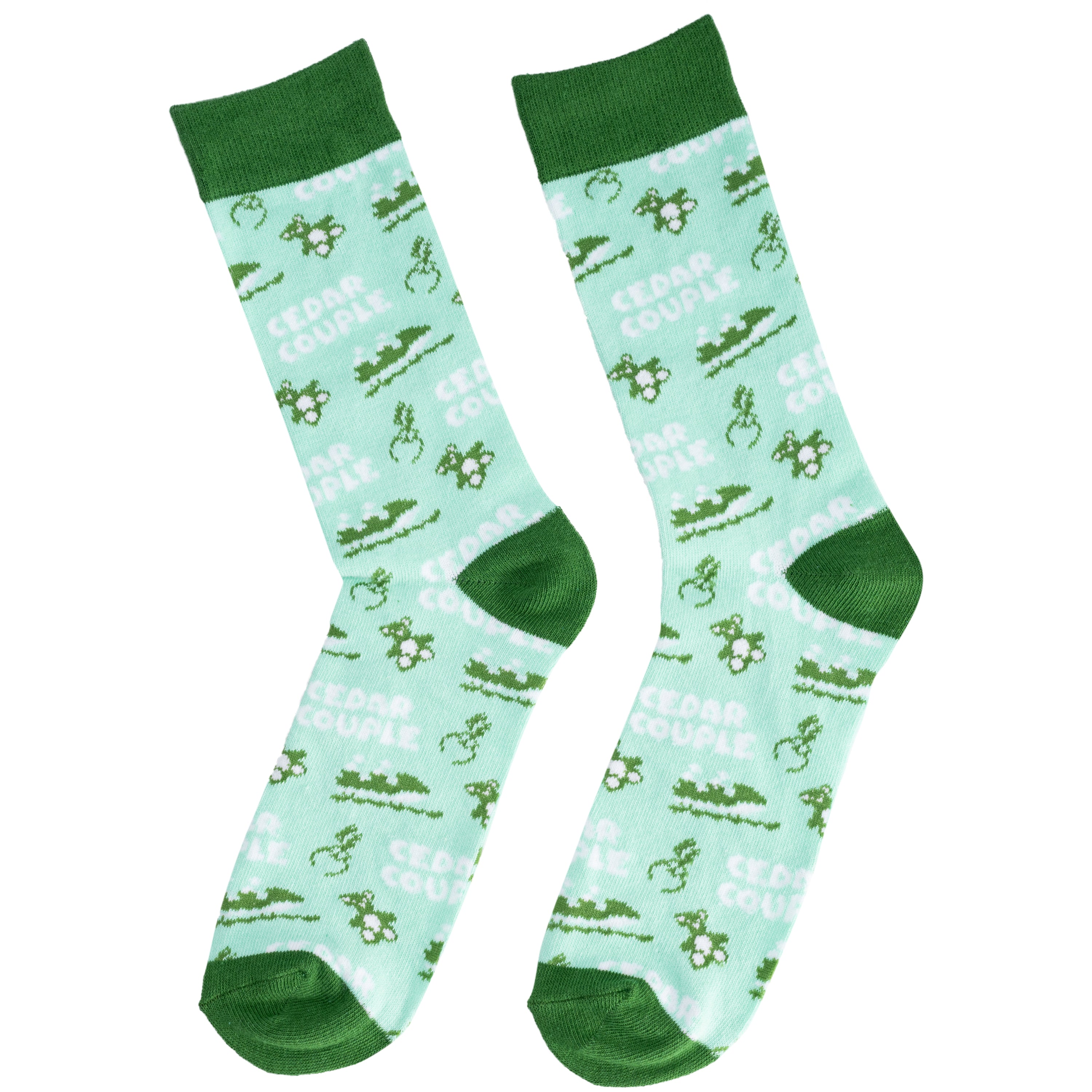Cedar Couple Socks
