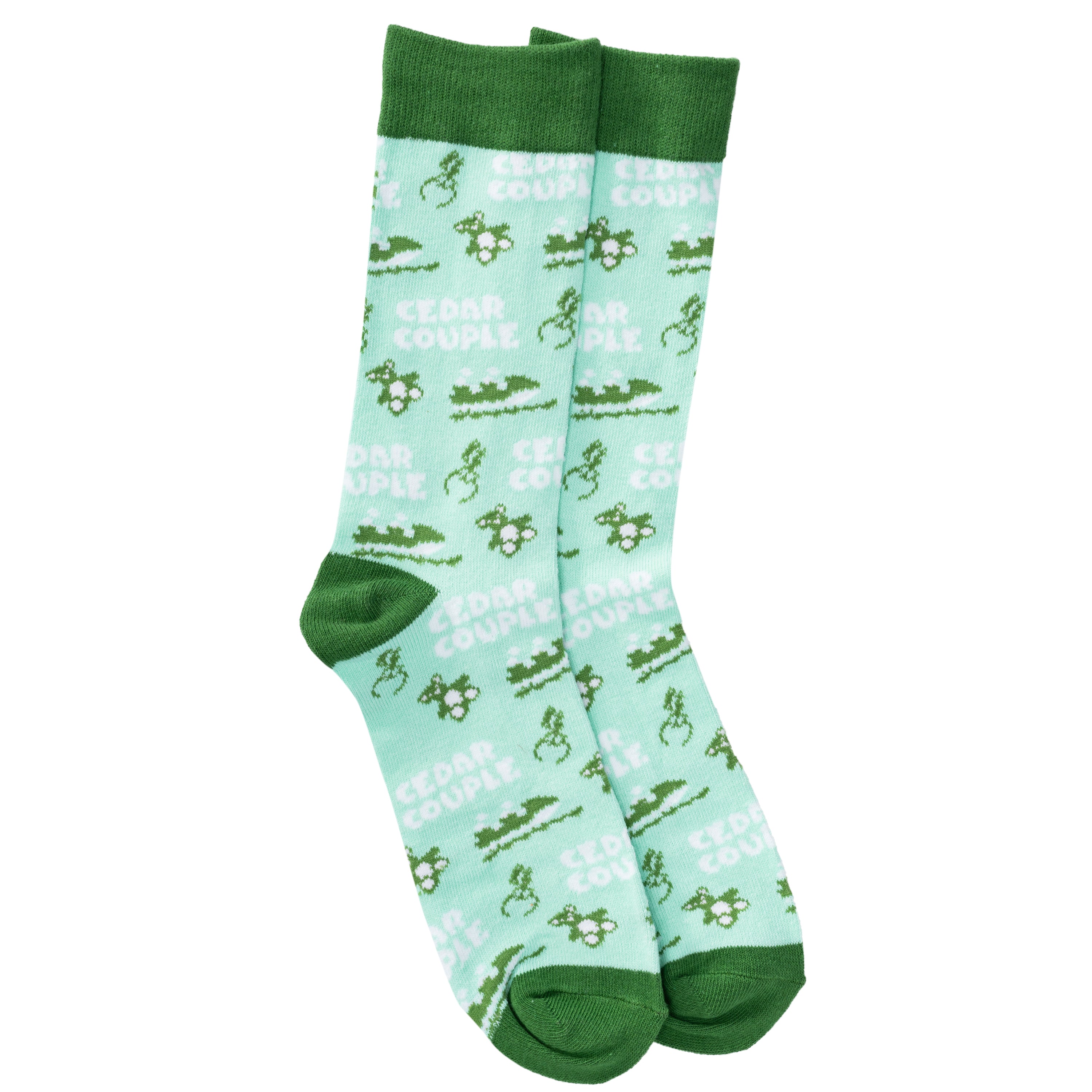 Cedar Couple Socks