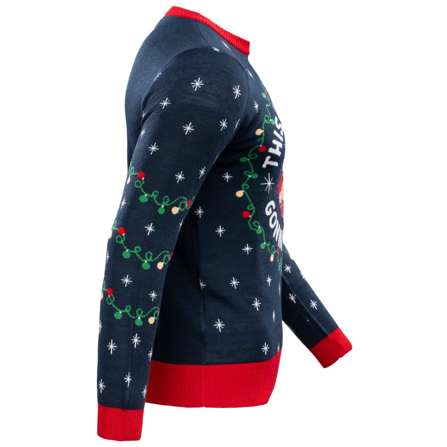 Christmas Vacation Clark This Holiday is Gonna Be Lit Ugly Christmas Sweater