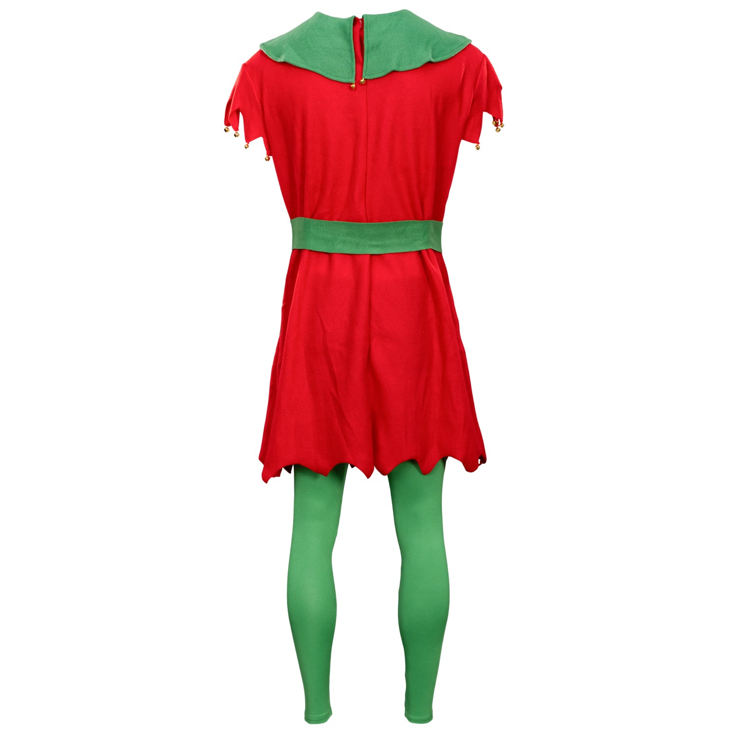 Elf Costumes Adult Halloween Costume Set 2 Styles Christmas Cosplay Outfits Elf Suit with Hat & Belt Festive Elves Suit