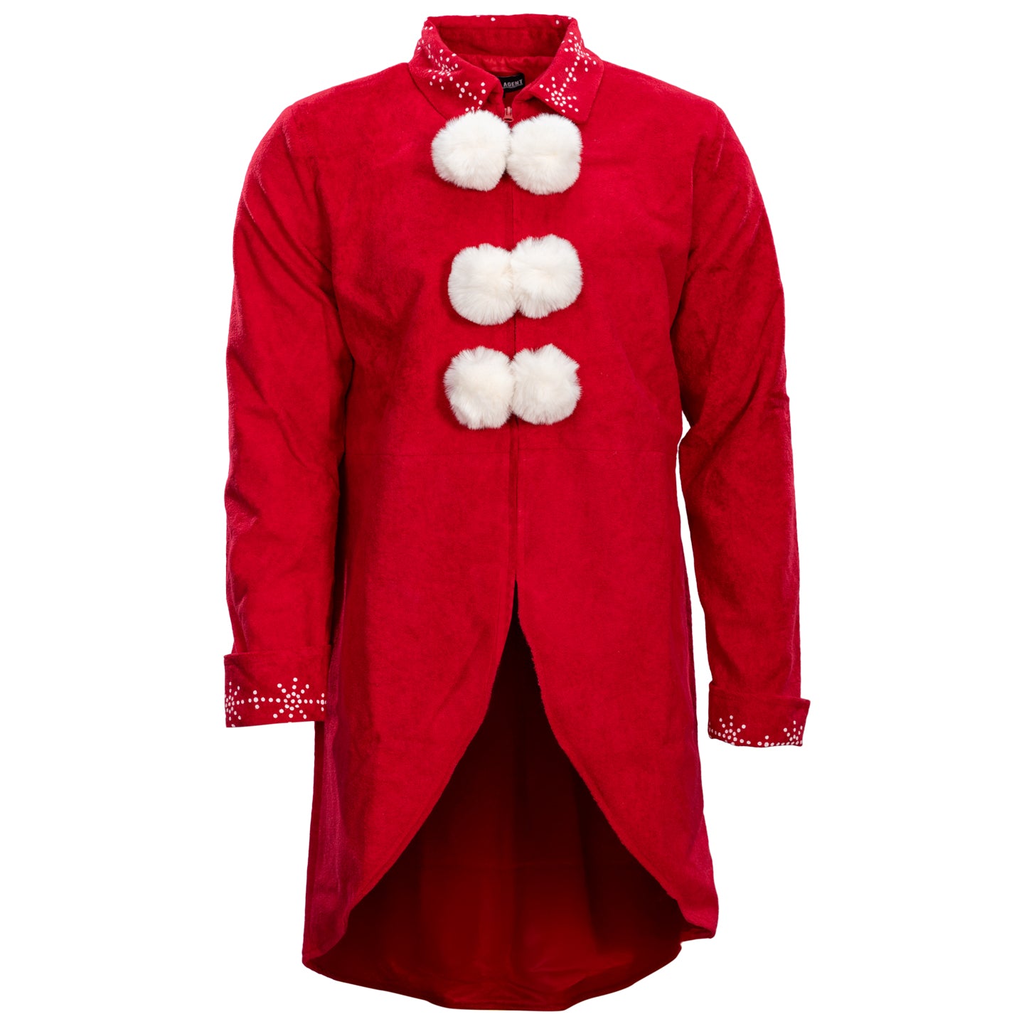 Ming Ming Elf Christmas Holiday Season Suit Adult Halloween Costume Cosplay Set with Jacket, Belt and Hat
