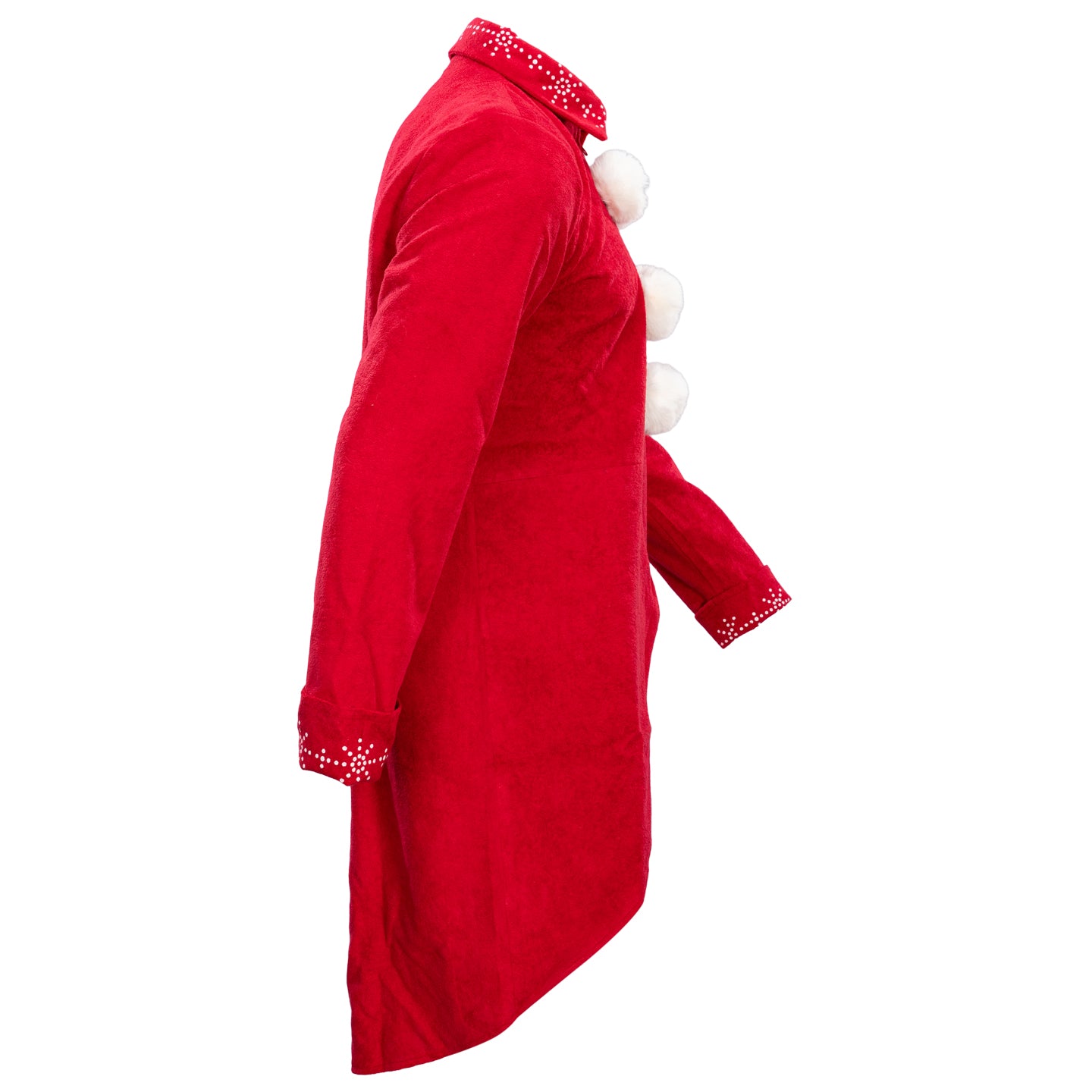 Ming Ming Elf Christmas Holiday Season Suit Adult Halloween Costume Cosplay Set with Jacket, Belt and Hat