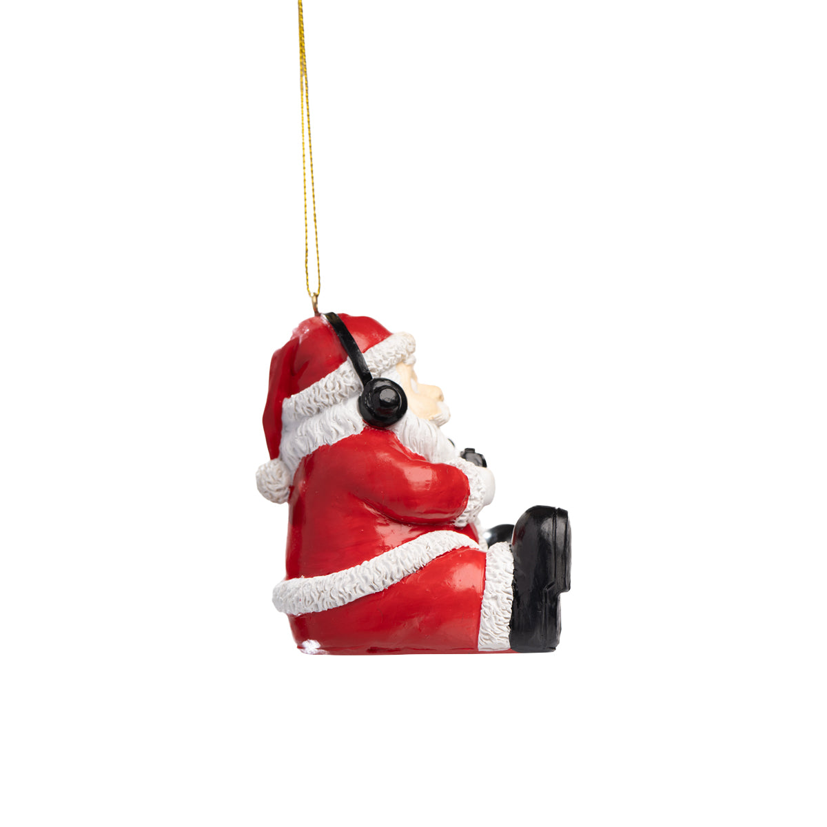 Gamer Santa Ornament