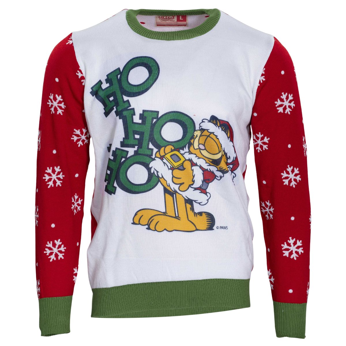 HO HO HO Garfield Santa Sweater