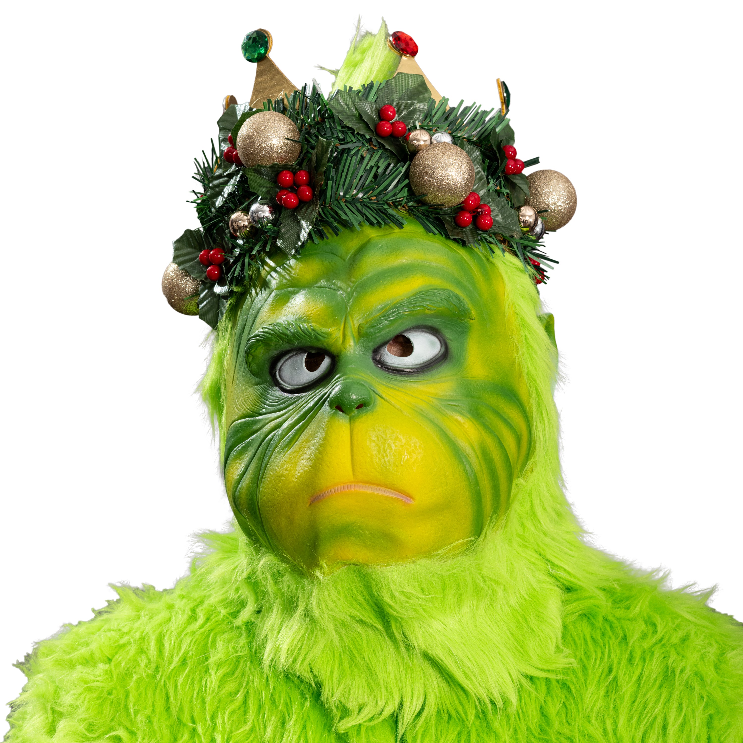 Green Monster Christmas Crown