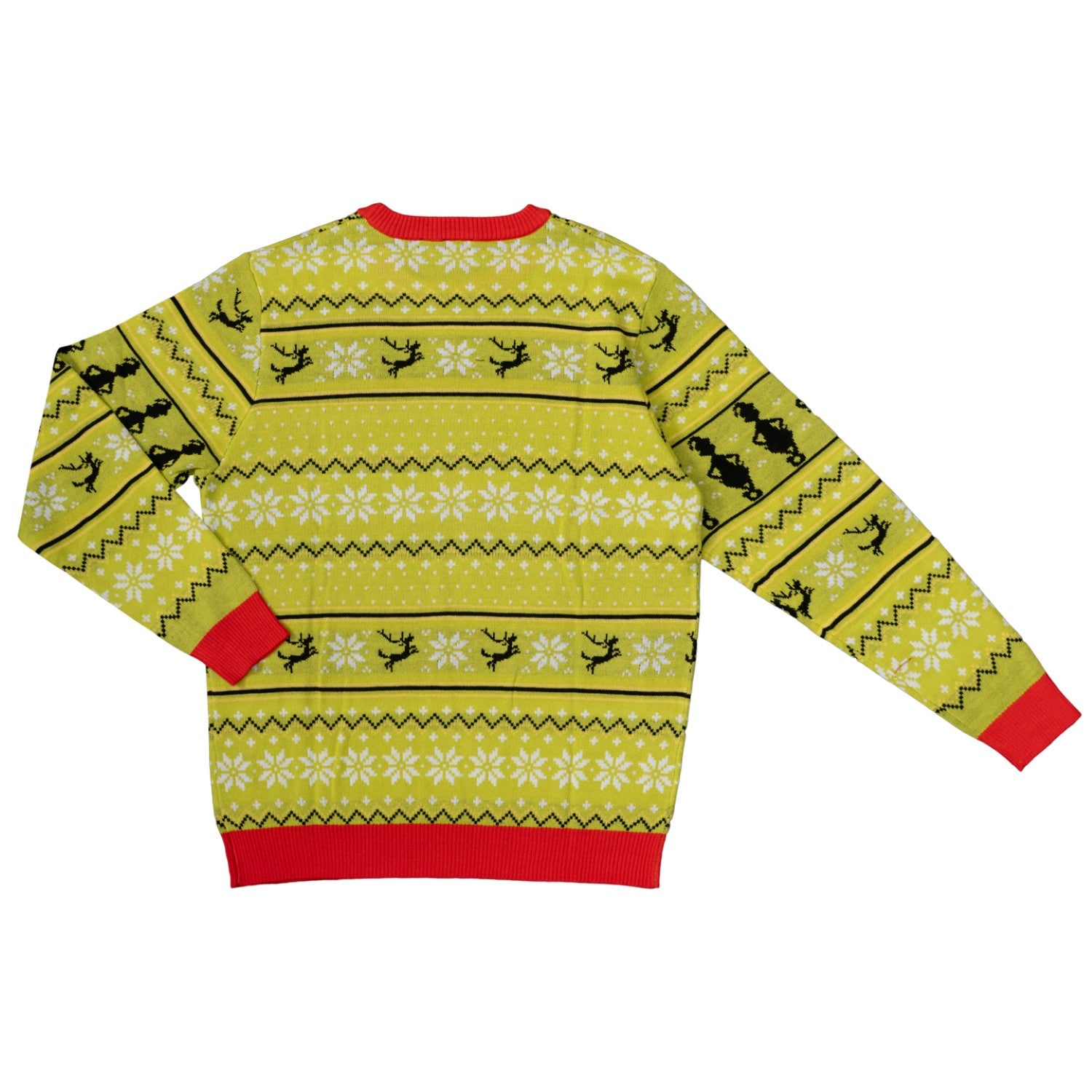 Officially Licensed Feeling Grinchy Santa Hat Adult Ugly Christmas Sweater