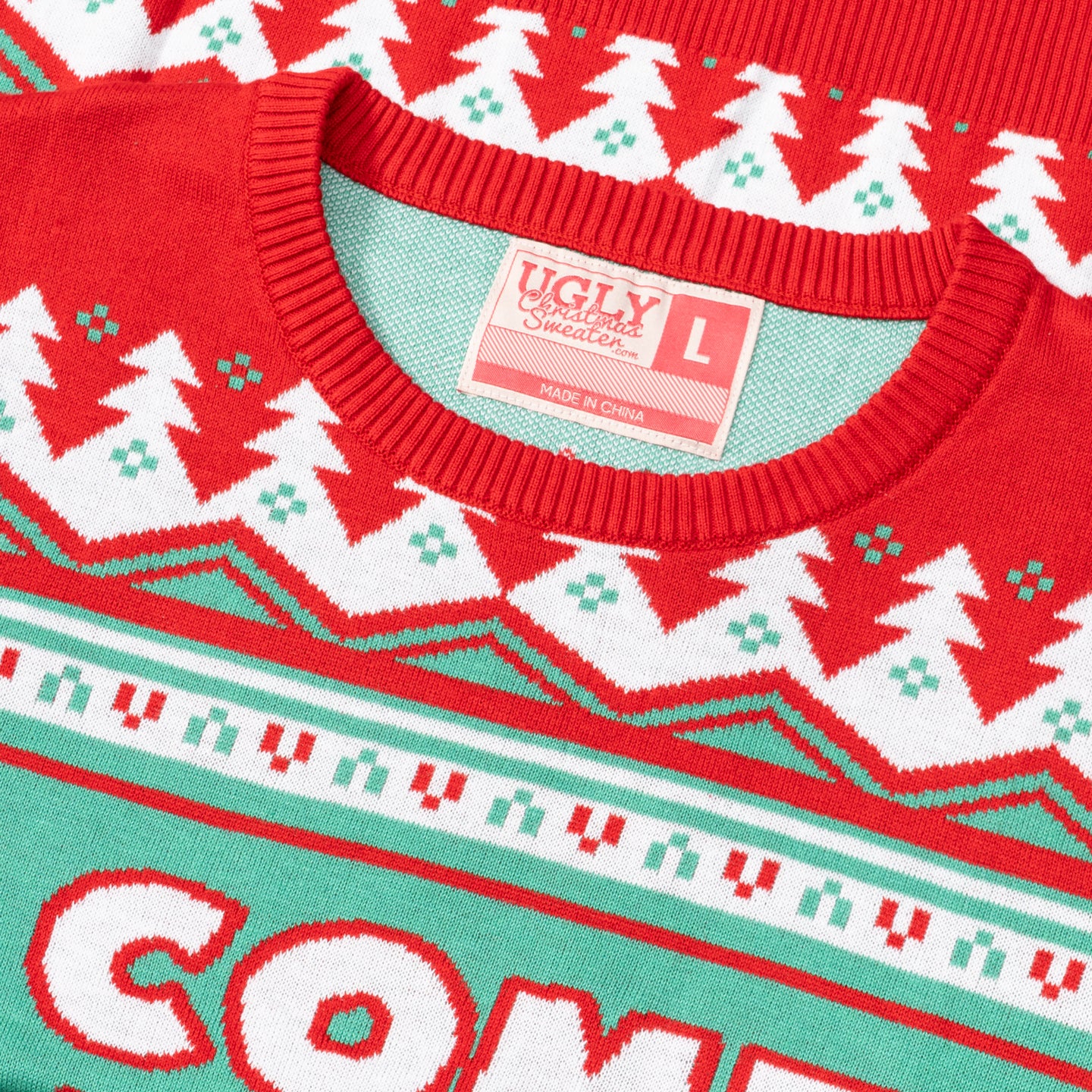 I Come in Peace / Peace Funny Couples Adult Unisex Ugly Christmas Sweaters