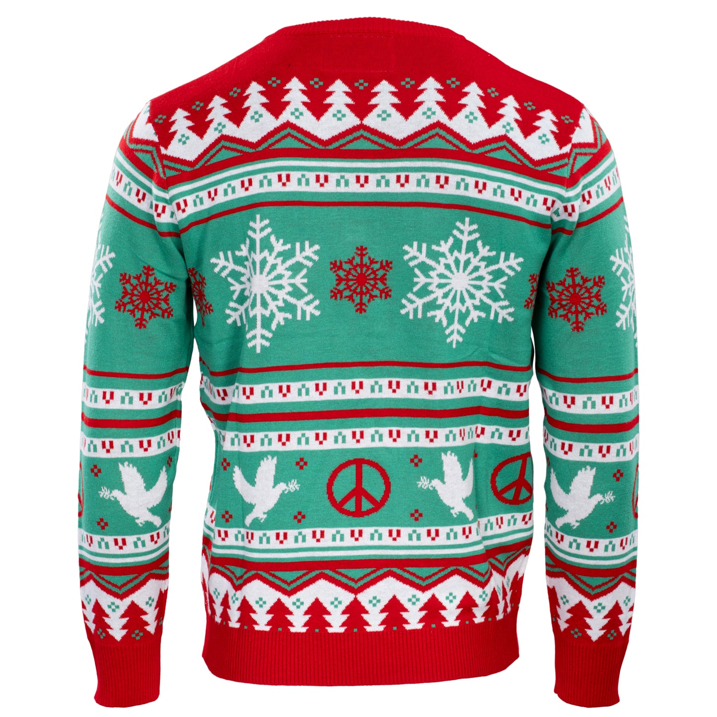 I Come in Peace / Peace Funny Couples Adult Unisex Ugly Christmas Sweaters