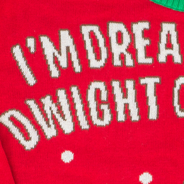 I'm Dreaming of a Dwight Christmas Ugly Christmas Sweater