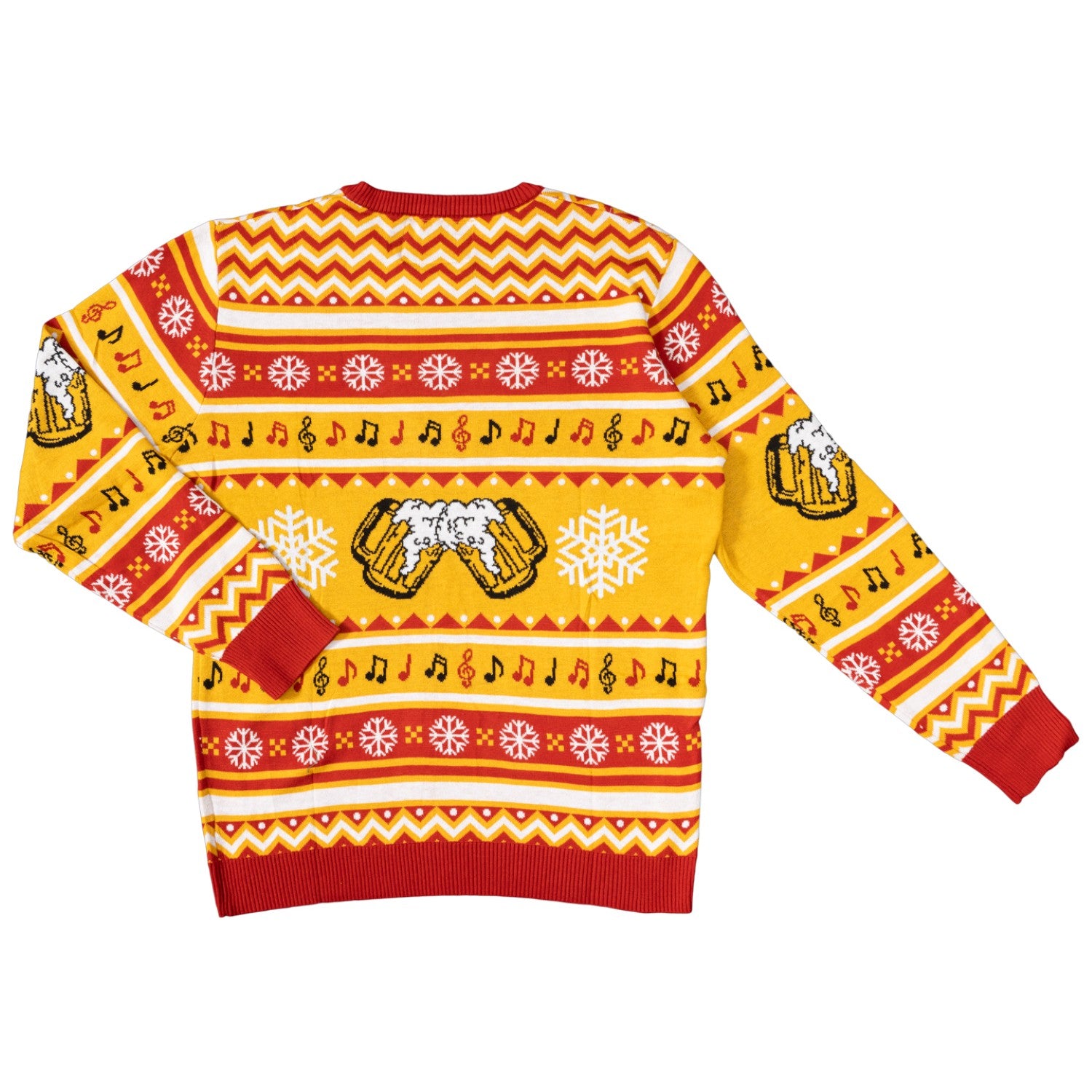 Kenosha Kickers Band Logo Ugly Christmas Sweater
