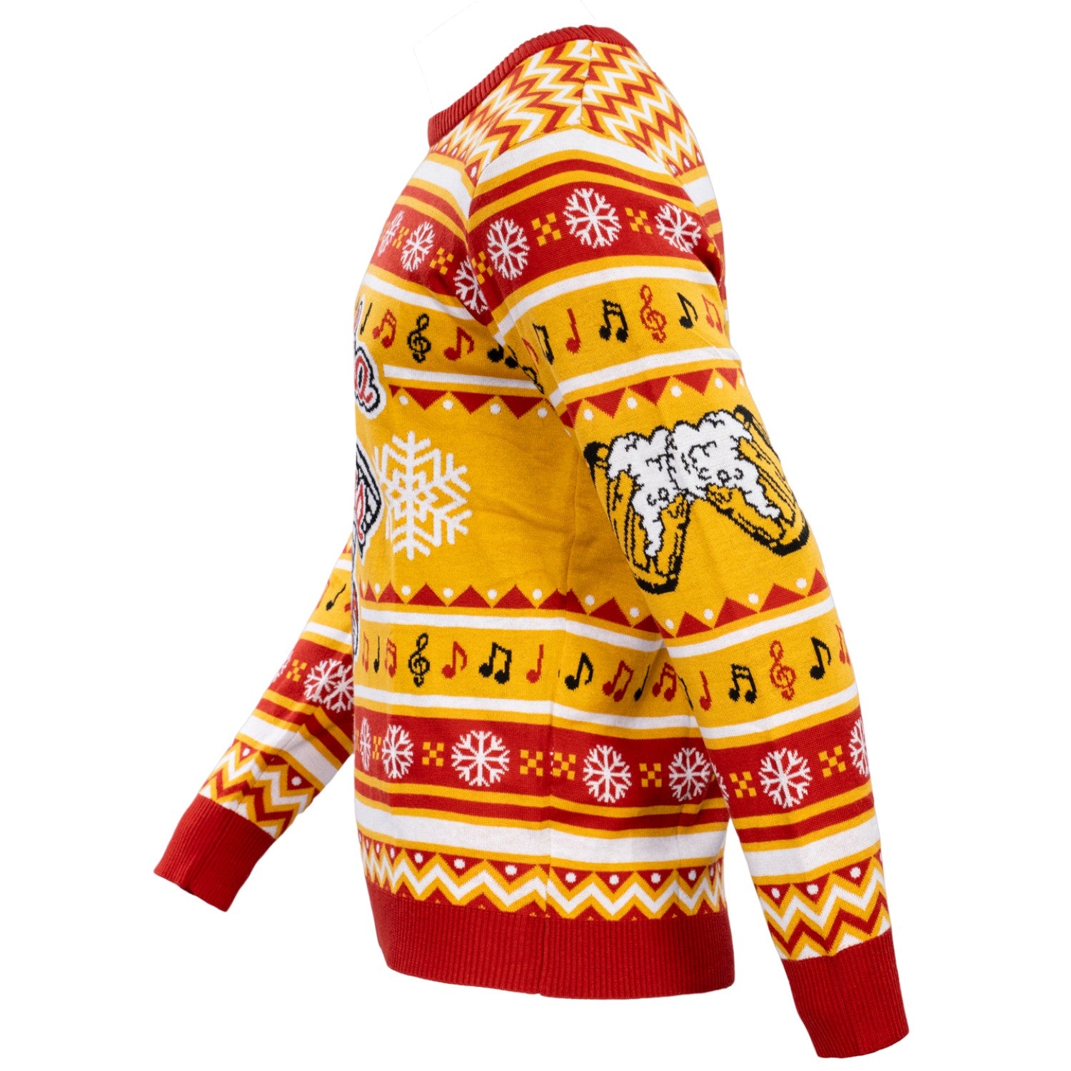 Kenosha Kickers Band Logo Ugly Christmas Sweater