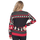 Women's Krampus Knit Ugly Christmas Sweater