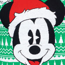 Mickey Mouse Santa Hat Big Face Ugly Christmas Sweater