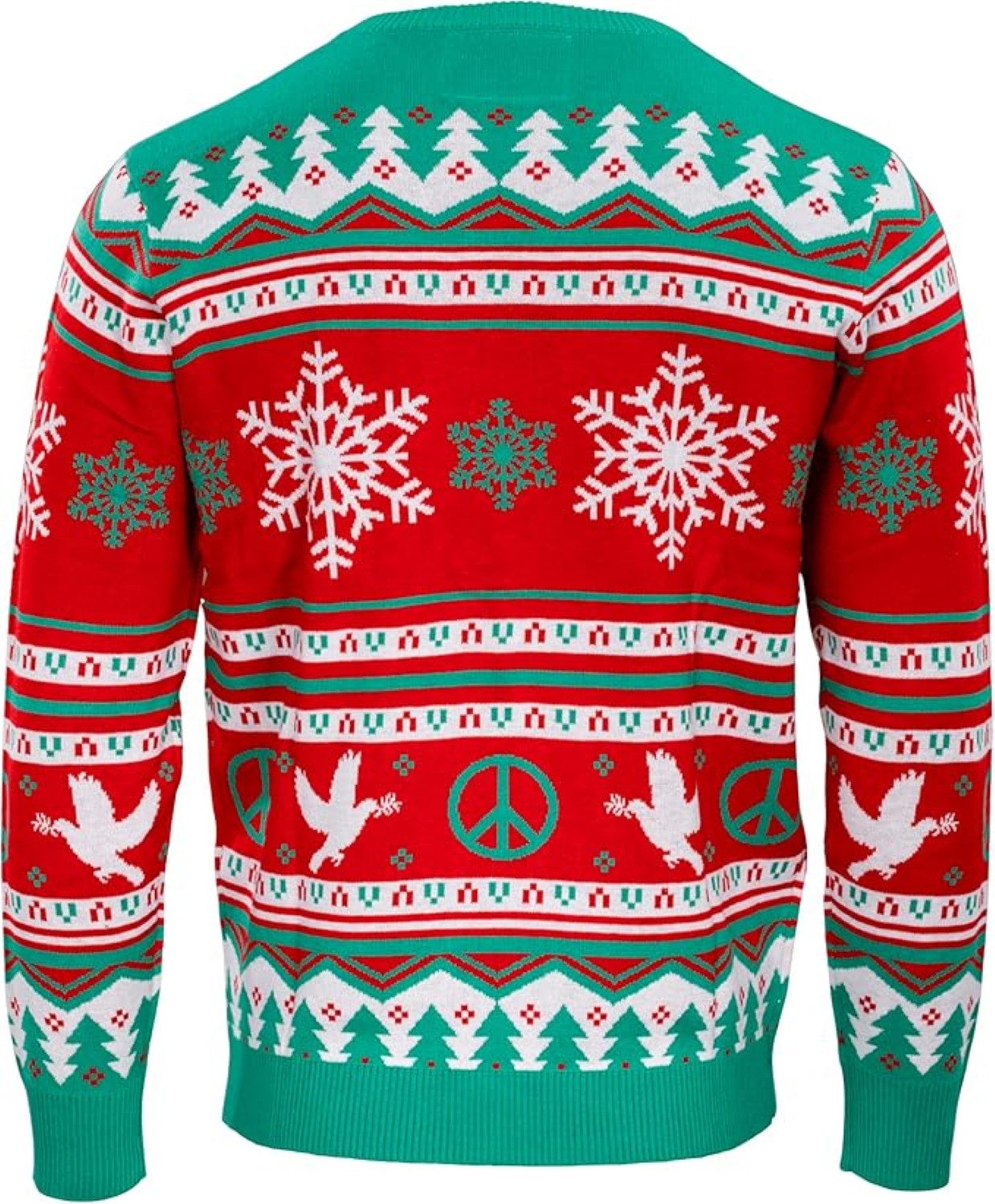 I Come in Peace / Peace Funny Couples Adult Unisex Ugly Christmas Sweaters